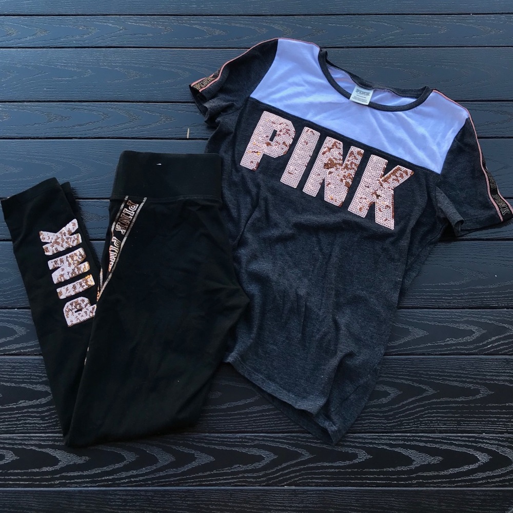 PINK by Victoria’s Secret Sequined Set